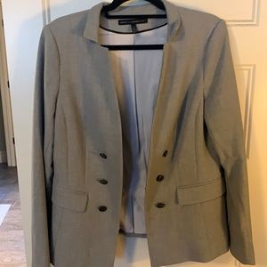 WHBM Gray blazer